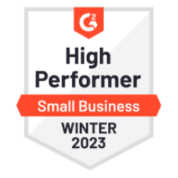 High Performer Small Business in Winter 2023