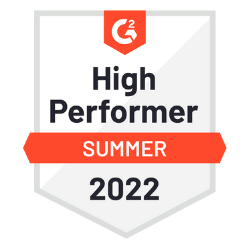 High Performer in Summer 2022
