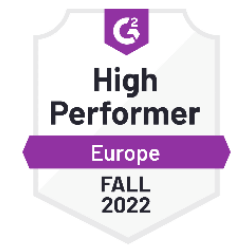 High Performer in Europe in Fall 2022
