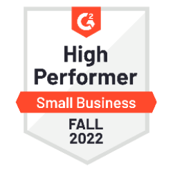 High Performer Small Business in Fall 2022