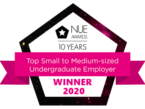 Small to Medium-Sized Undergraduate Employer 2020 Winner